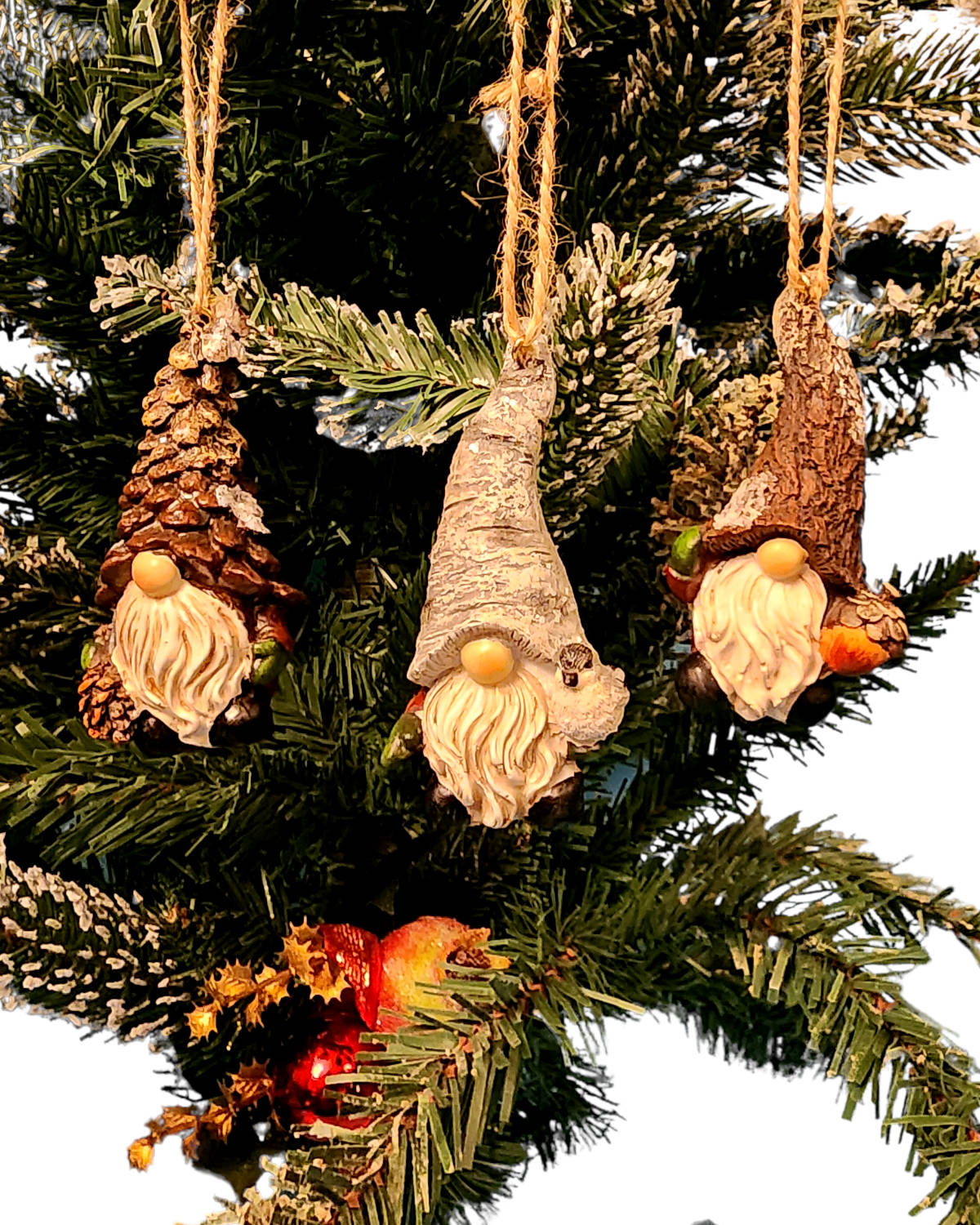 Woodland Gnome Christmas Ornament